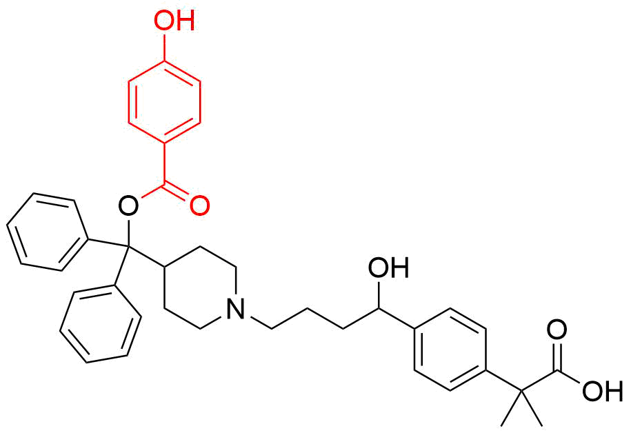 Fexofenadine Impurity 47 Structure