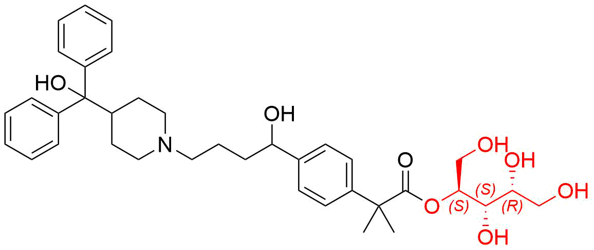 Fexofenadine Impurity 50 Structure
