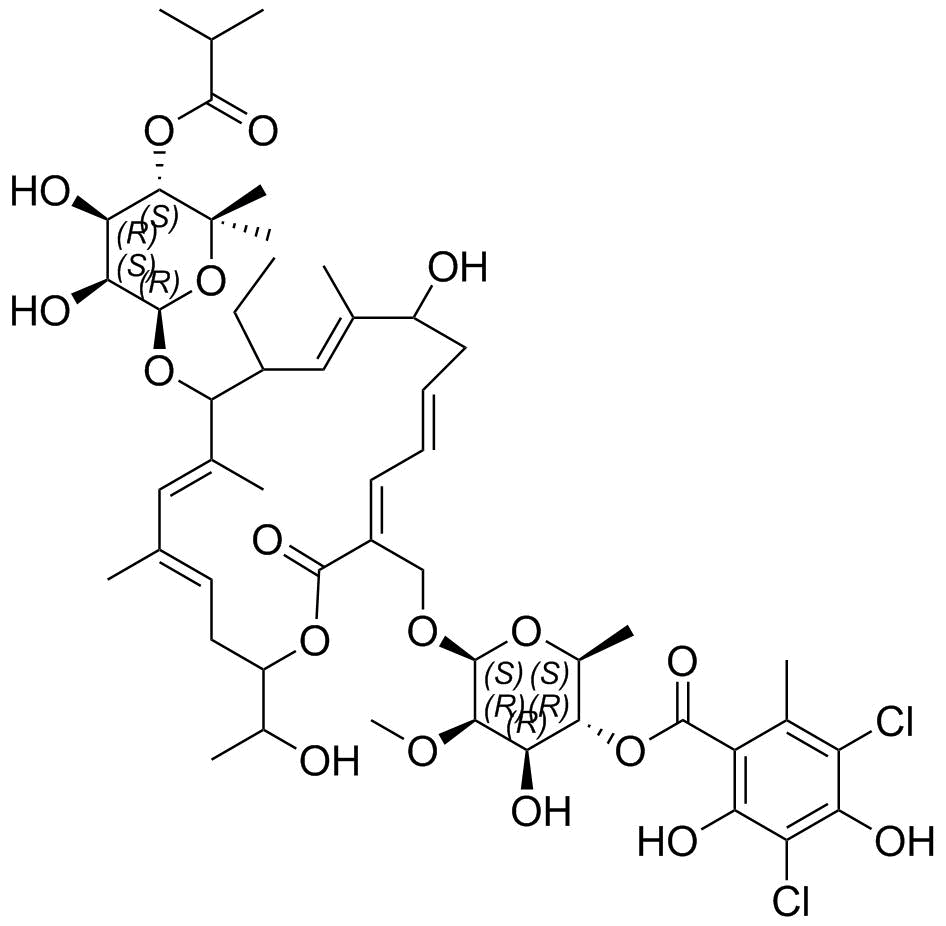 Fidaxomicin Impurity 3 Structure