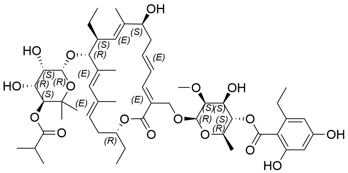 Fidaxomicin Impurity 17 Structure