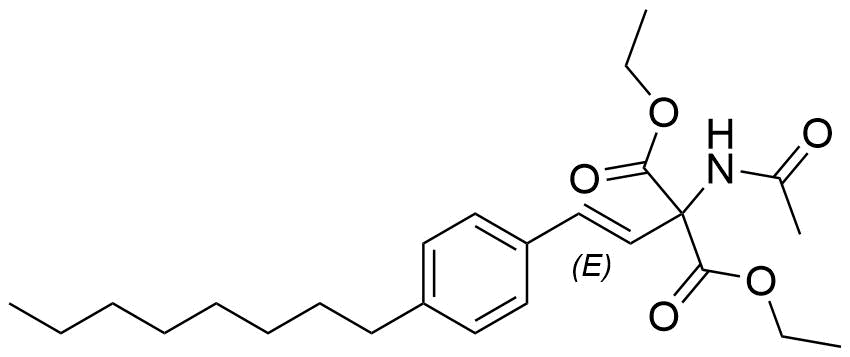 Fingolimod Impurity 33 Structure