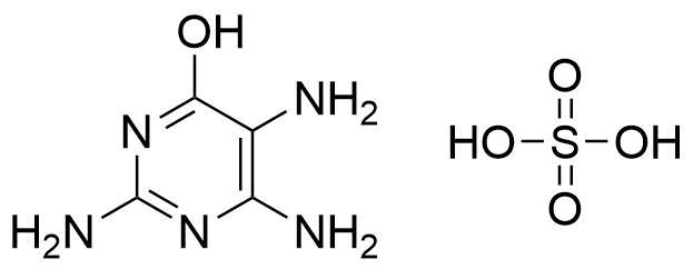 Folic Acid EP Impurity B Sulfate Structure