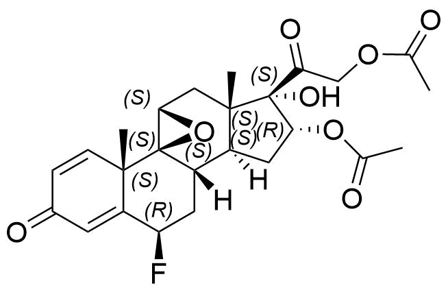 Fluocinonide Impurity 7 Structure
