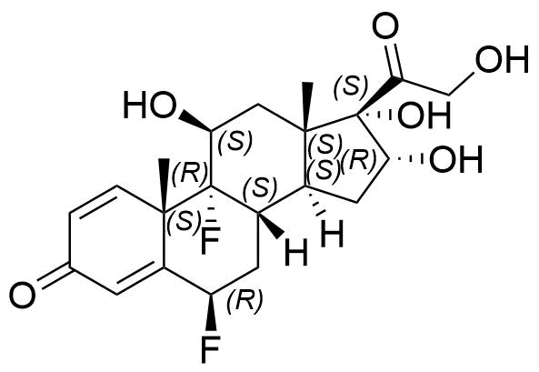 Fluocinonide Impurity 9 Structure