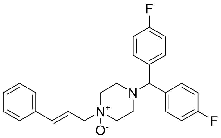 Flunarizine N-Oxide Structure