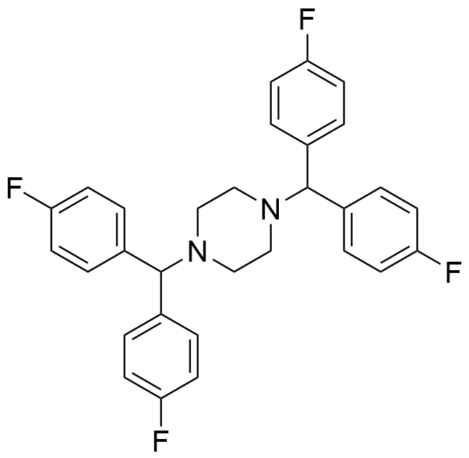 Flunarizine Impurity 30 Structure