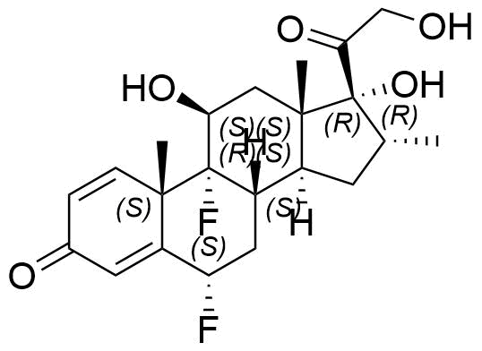Flumetasone Pivalate EP Impurity A Structure
