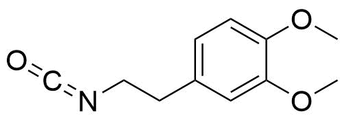3,4-Dimethoxyphenethyl isocyanate Structure