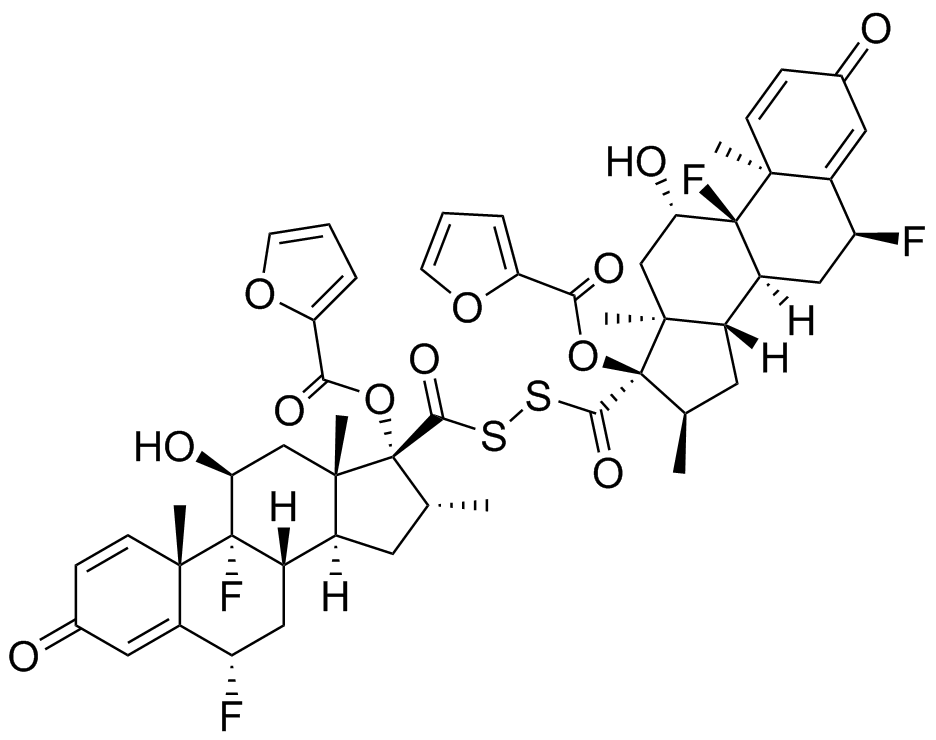 Fluticasone Impurity 42 Structure