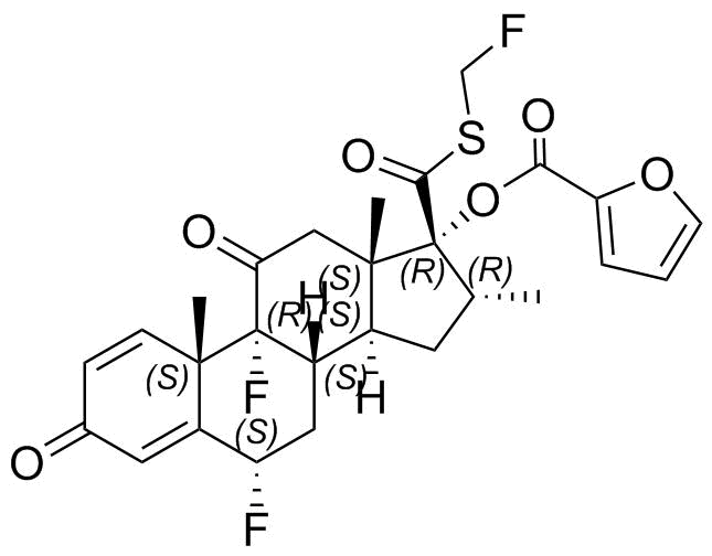 Fluticasone Impurity 57 Structure