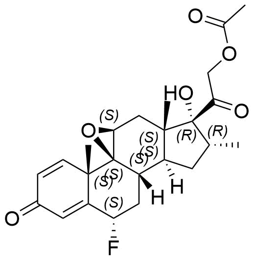 Fluticasone Impurity 73 Structure