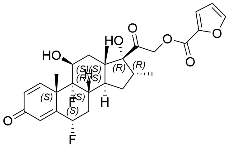 Fluticasone Impurity 76 Structure