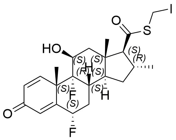 Fluticasone Impurity 81 Structure
