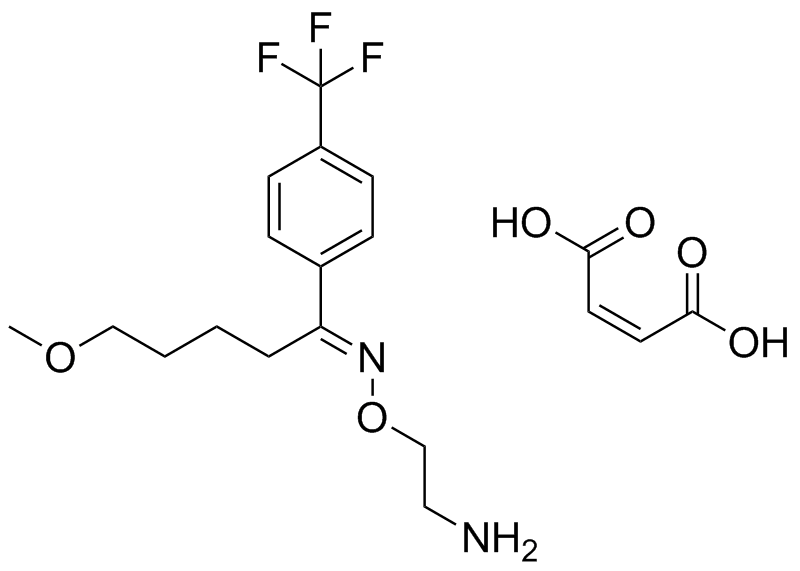 Fluvoxamine Maleate Structure
