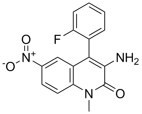 Flunitrazepam EP Impurity C Structure