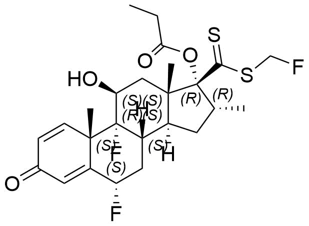 Fluticasone Impurity 84 Structure