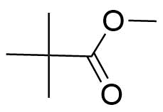 Methyl pivalate Structure