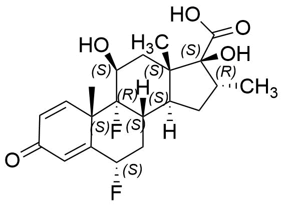 Fluticasone Impurity 102 Structure