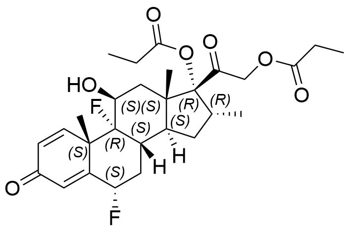Fluticasone Impurity 107 Structure