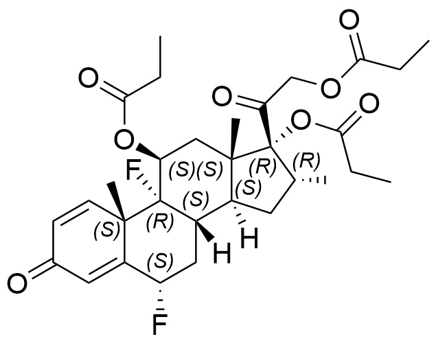 Fluticasone Impurity 117 Structure