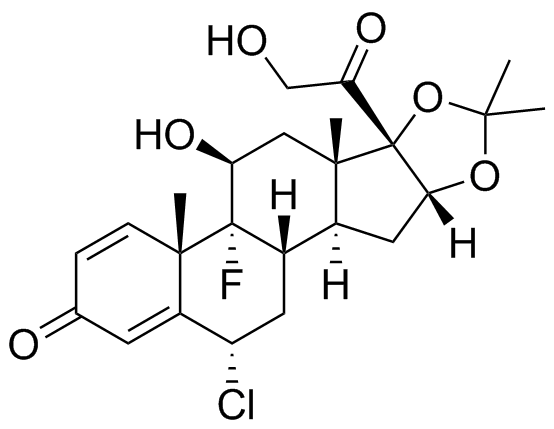 Fluocinolone Acetonide EP Impurity L Structure