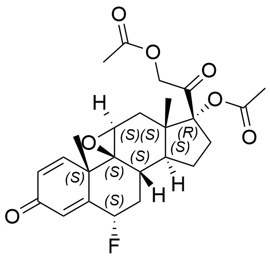 Fluocinolone Acetonide Impurity 30 Structure