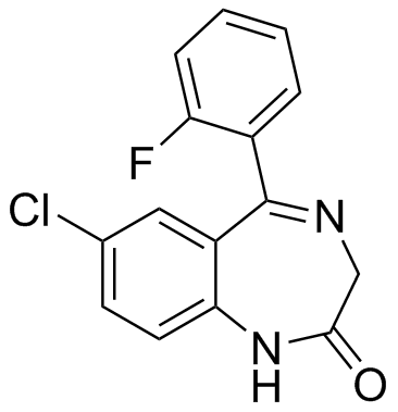 Flurazepam Monohydrochloride EP Impurity B Structure
