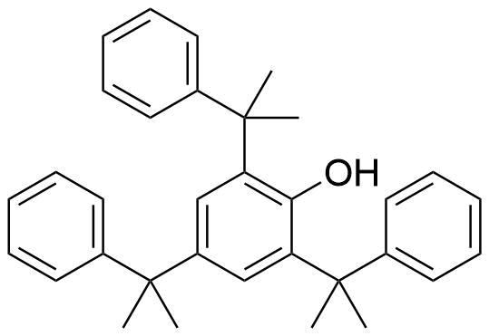 2,4,6-tris(2-phenylpropan-2-yl)phenol Structure
