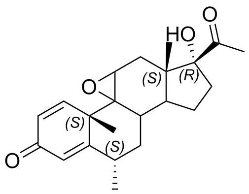 Fluorometholone Impurity 6 Structure