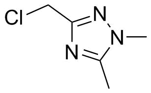 3-(Chloromethyl)-1,5-Dimethyl-1H-1,2,4-Triazole Structure