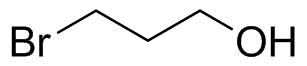3-Bromopropan-1-Ol Structure