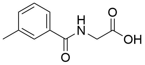 3-Methylhippuric Acid Structure