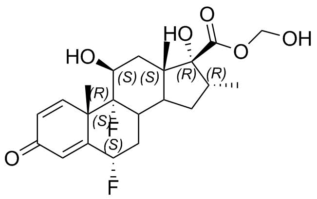 Flumethasone Impurity 3 Structure