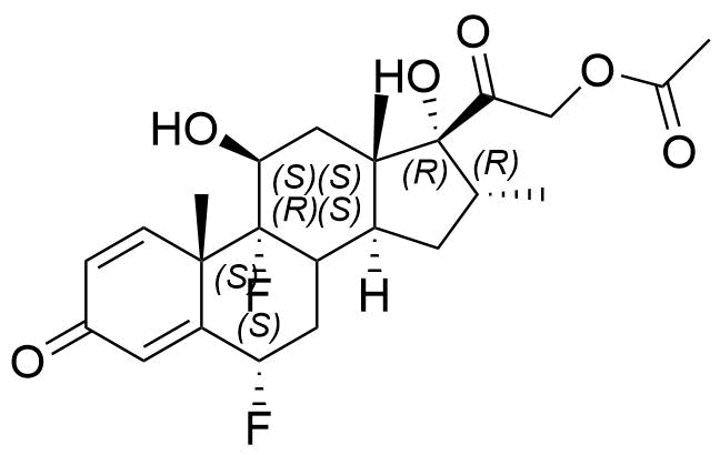 Flumethasone Impurity 8 Structure