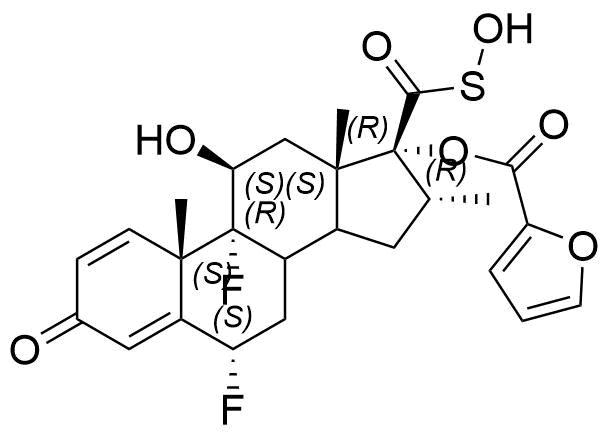 Flumethasone Impurity 11 Structure