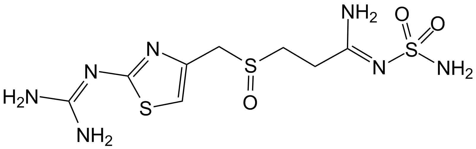 Famotidine Sulfoxide Structure