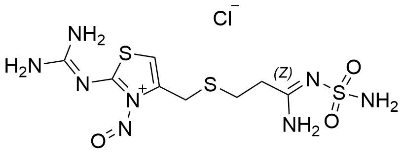 Famotidine Nitroso Impurity 50 Structure