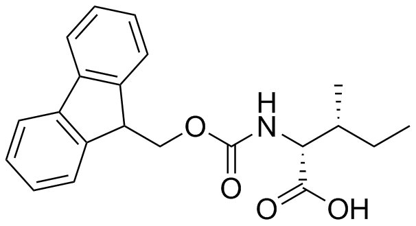 N-Fmoc-D-Isoleucine Structure