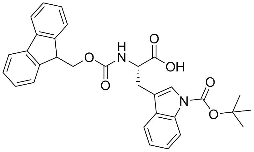 Fmoc-Trp(Boc)-Oh Structure