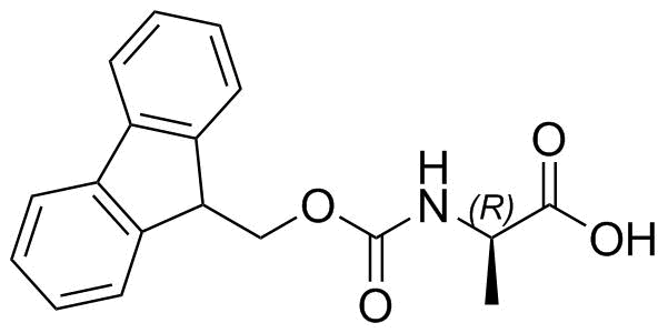 Fmoc-D-Ala-Oh Structure
