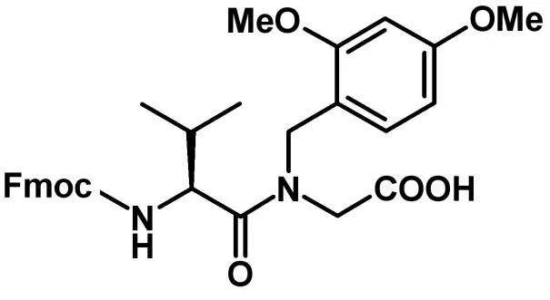 Fmoc-Val-(Dmb)Gly-OH