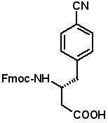 Fmoc-D-beta-HPhe(4-CN)-OH