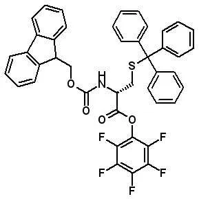 Fmoc-D-Cys(Trt)-OPfp