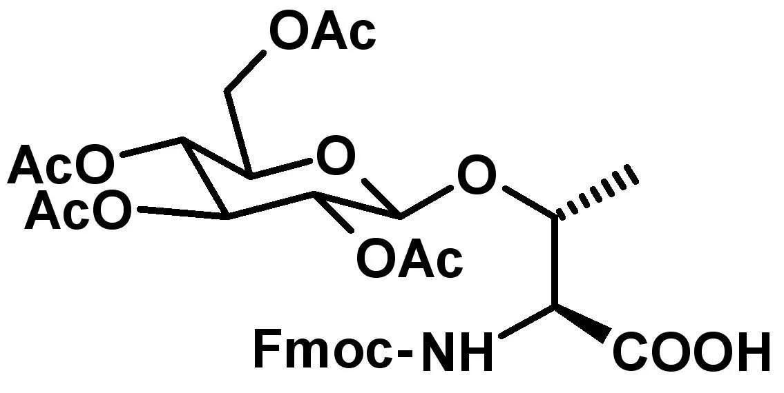 Fmoc-Thr[beta-Glc(OAc)4]-OH